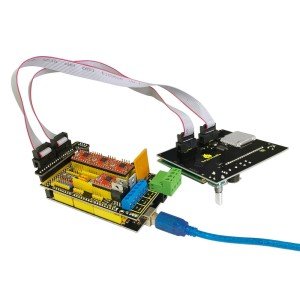 Keyestudio 3D Yazıcı Kiti RAMPS 1.4 + Mega 2560 + 5x A4988 + LCD 12864 Akıllı Denetleyici