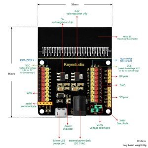 Keyestudio BBC Micro:Bit Sensör Shield V2