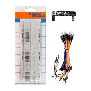 Keyestudio Güç Modülü +830pin Breadboard +65 Atlama Kablo Seti