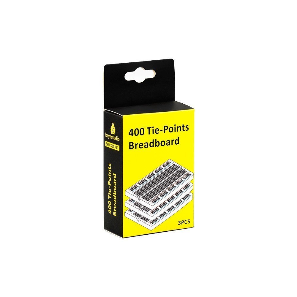Keyestudio 400 Pin Bağlantı Noktaları Lehimsiz Breadboard (3 Adet)