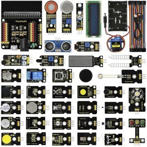 Keyestudio 37'si 1 Arada BBC Micro:Bit İçin Sensör Başlangıç Kiti (Micro:Bit Kartı Hariç)