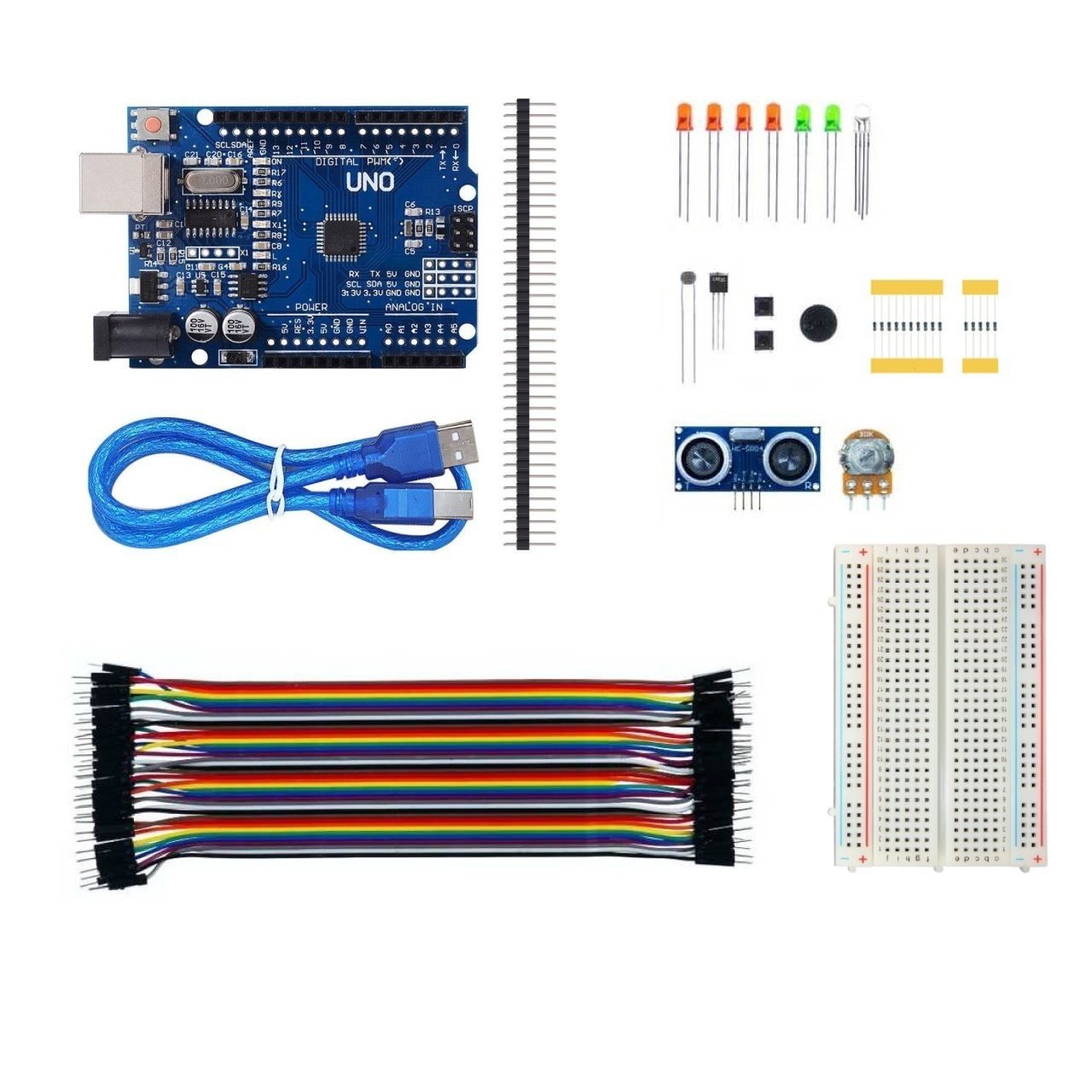 Arduino Uno Başlangıç Seti (Klon)