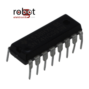 74HC595N Shift-Register Entegre (Dip Model)