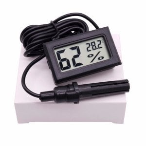 Dijital Ekran Sıcaklık ve Nem Ölçer - Termometre Higrometre Kuluçka