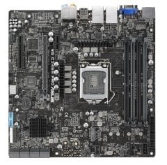 ASUS WS C246M PRO Intel C246 LGA1151 DDR4 2666 DP HDMI VGA M2 USB3.1 2 adet LAN mATX