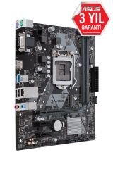 ASUS PRIME H310M-E R2.0 Intel H310 LGA1151 DDR4 2666 HDMI VGA M2 USB3.1 LED mATX Win7 + Win10 destekli