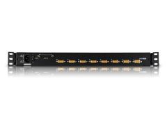 ATEN CL1008M-ATA-TQG 8-PORT PS/2 VGA LCD KVM SWITCH W/TQ KB