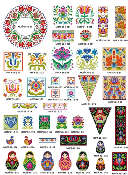 KANAVİÇE FOLK ART ÇİÇEKLER