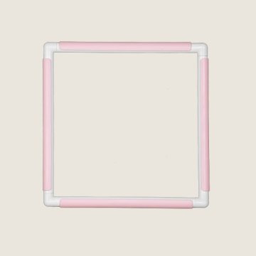 CÂLIN NAKIŞ KASNAĞI 35,5 cm x 35,5 cm - PEMBE KLİPS / PRATİKASNAK PLUS KASNAK