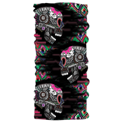 Loco Active Bandana - Colorful Skull 003