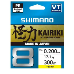 Shimano Kairiki 8 300m Yellow 0.200mm