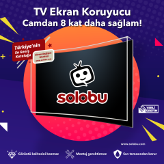 Solobu 55 inç (140 Ekran) Curved LED TV Ekran Koruyucu Cam