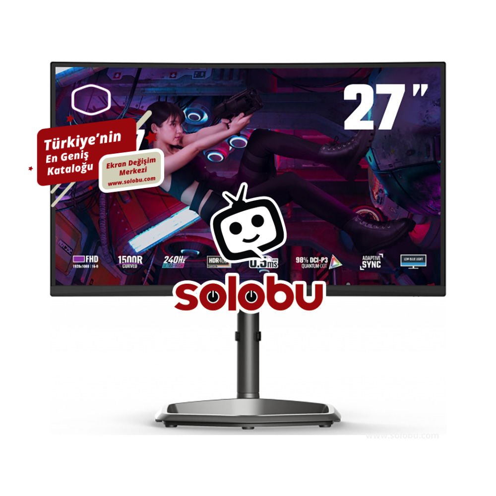 Cooler Master GM27-FQS ARGB Monitör Ekran Değişimi