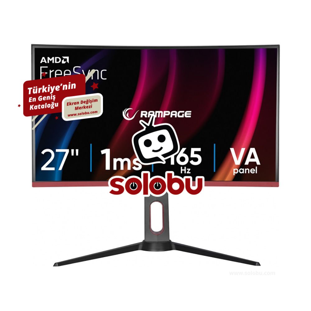 Rampage VY27R165C Voyager Monitör Ekran Değişimi