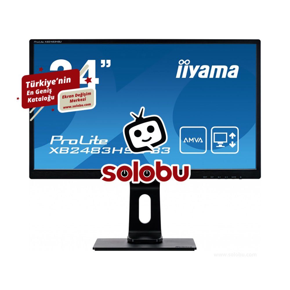 Iiyama ProLite XB2483HSU-B3 Monitör Ekran Değişimi