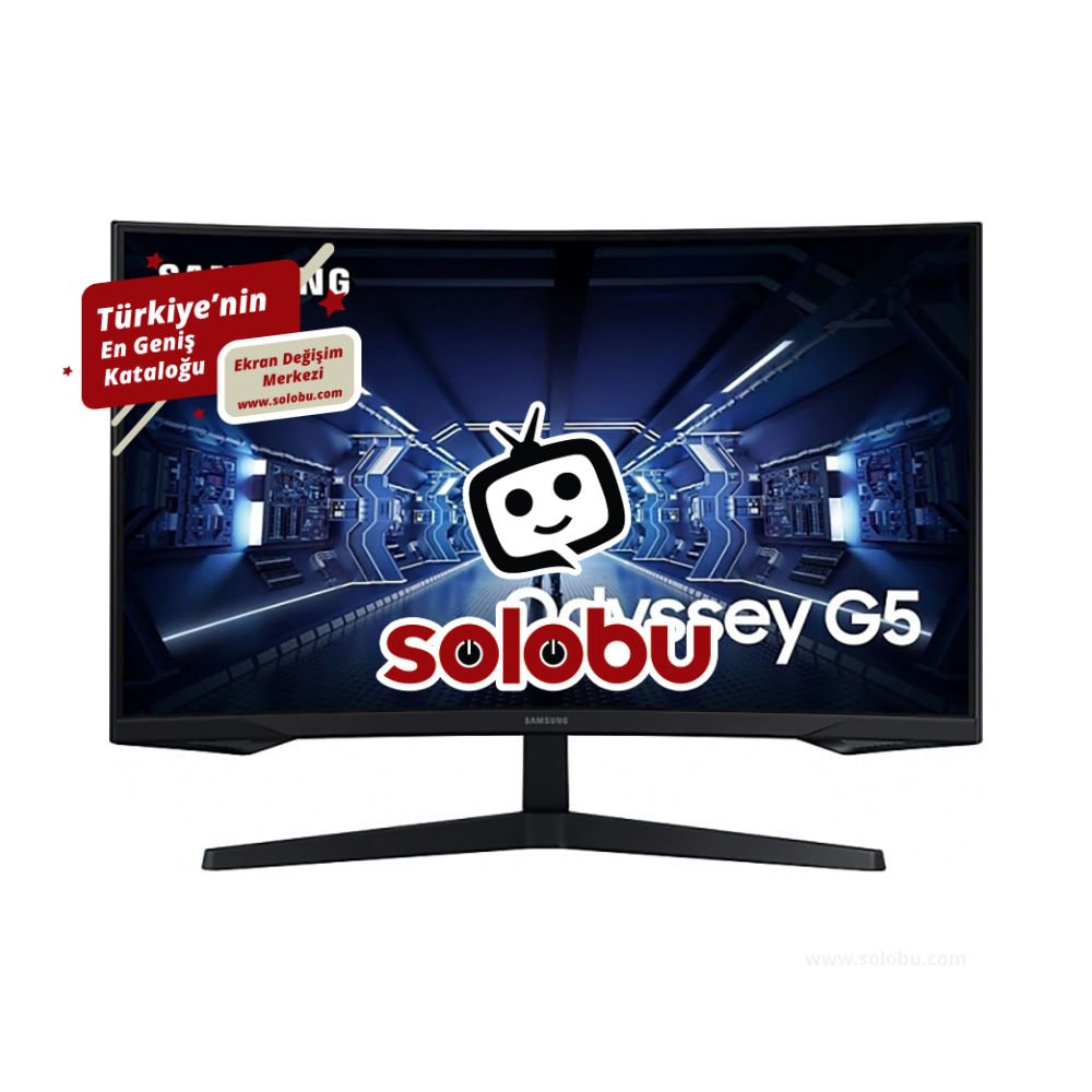 Samsung Odyssey G5 32'' LC32G55TQWMXUF Monitör (C32G55TQWM) Ekran Değişimi