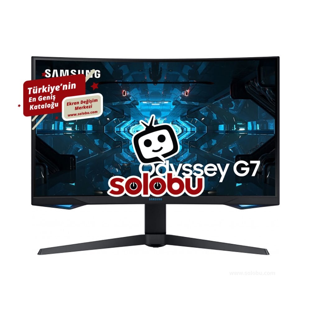 Samsung Odyssey G7 27'' LC27G75TQSRXUF Monitör (C27G75TQSR) Ekran Değişimi