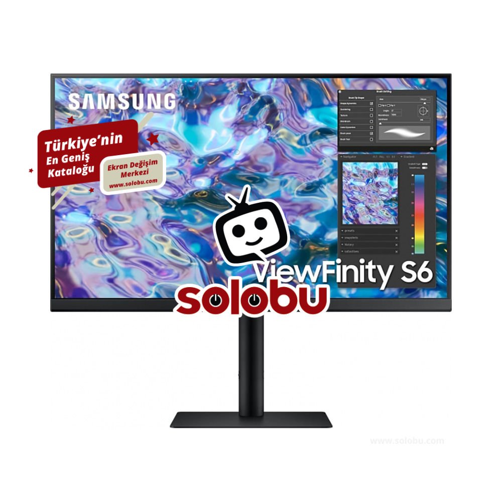 Samsung ViewFinity S6 27'' LS27B610EQUXUF (S27B610) Monitör Ekran Değişimi