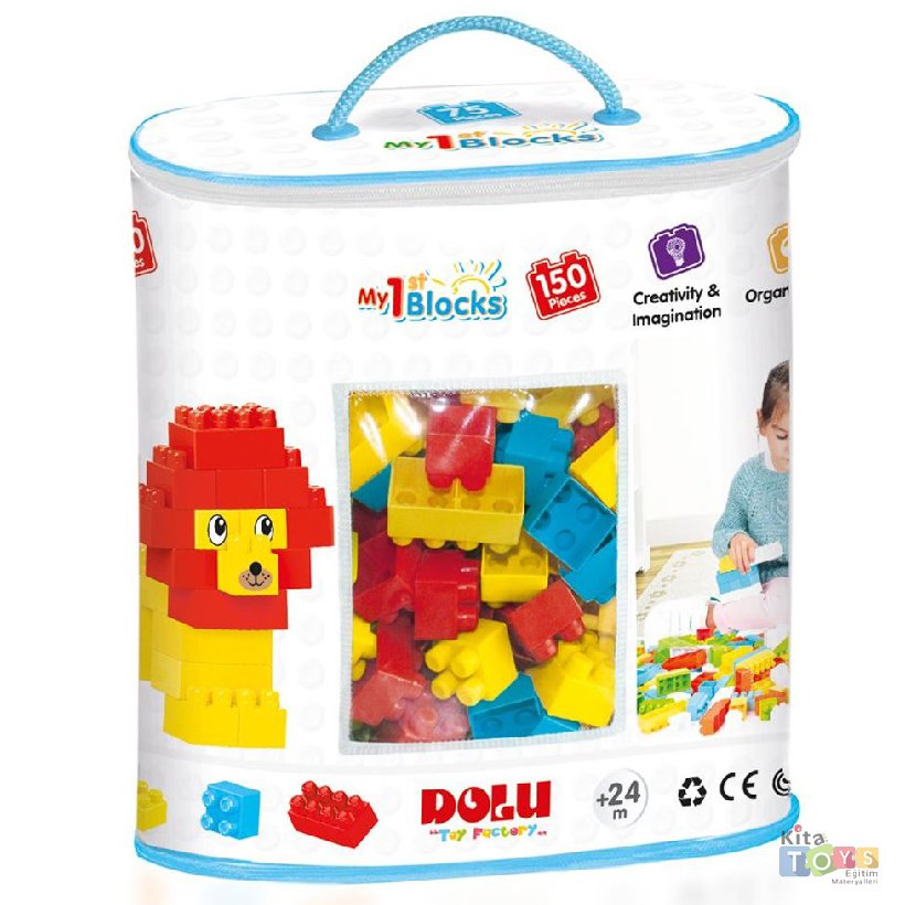 Torbada Lego Bloklar 150 Parça 5017 Mini Dolu