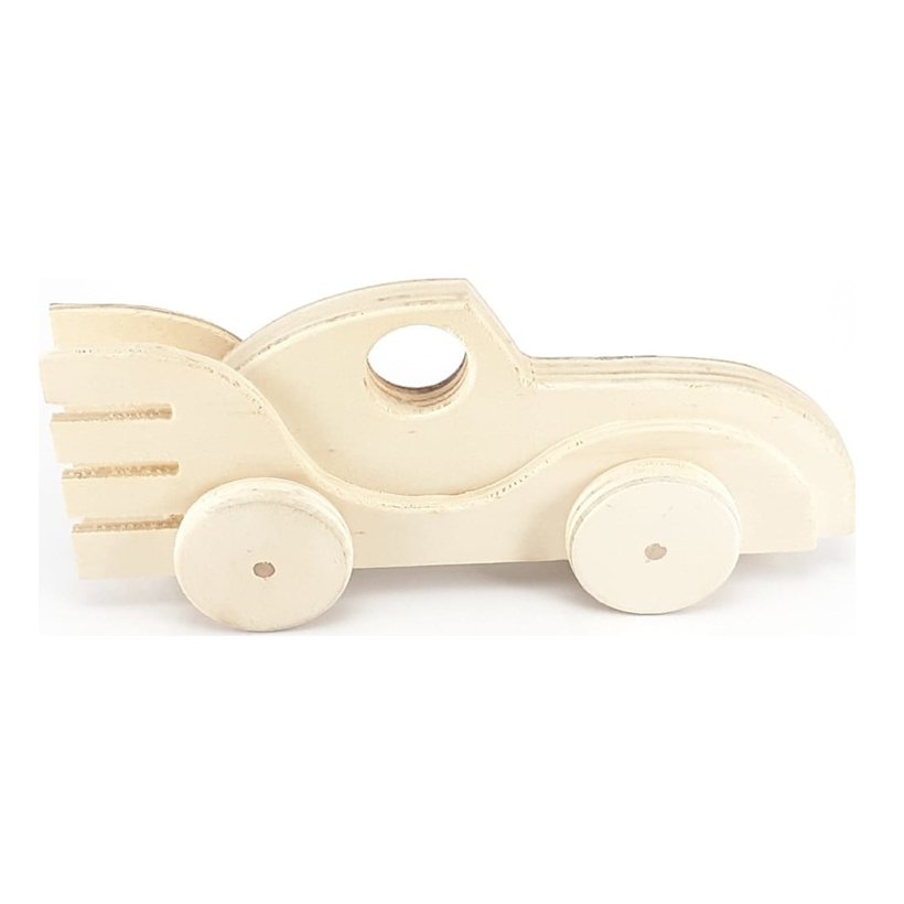 Ahşap Boyama Batmobile (Anaokulu, İlkokul Yarış Arabası Oyuncağı)