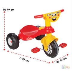 Smart Pedallı Bisiklet Mavi (Pilsan Çocuk) 07-132