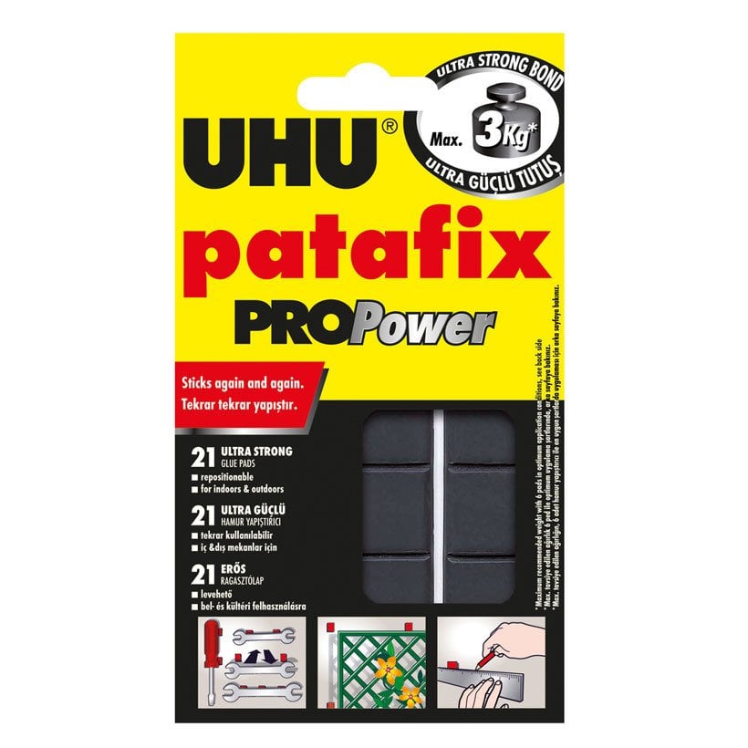 Uhu Patafix PROpower 47905 Hamur Yapıştırıcı