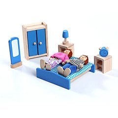 Mini Yatak Odası Seti (Evcilik Oyuncağı)