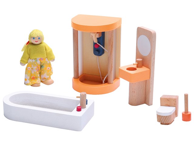 Mini Banyo Seti (Evcilik Köşesi Oyuncakları)