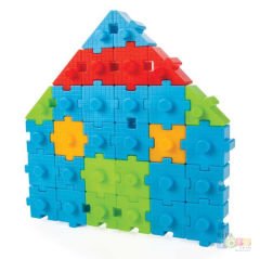 Akıllı Bloklar (96 Parça) Smart Anaokulu Oyuncakları 03295