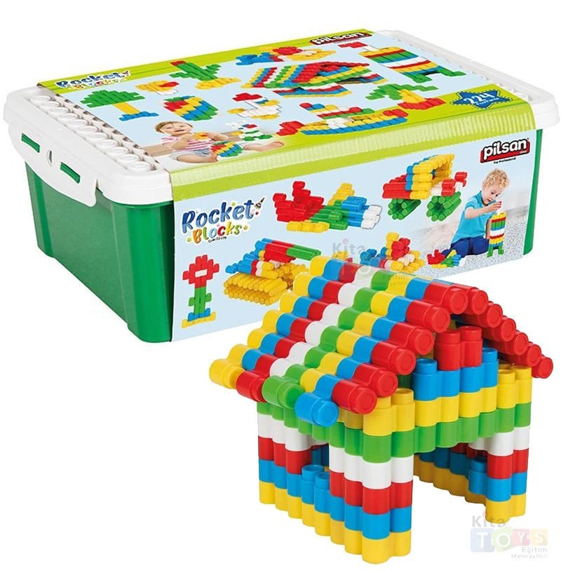 Roket Bloklar 224 Parça (Rocket  Lego Yapı Oyuncakları) 03 599
