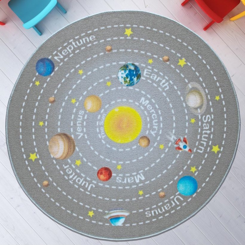 Confetti Universe Ø 200 Cm Çocuk Halısı