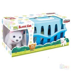 Tatlı Kedim (Oyuncak Evcil Hayvan Kafesi Çantası) 6 Parça