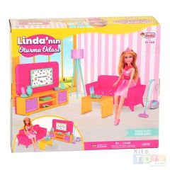 Linda'nın Oturma Odası Oyun Seti (Mini Salon Evcilik Oyuncakları) 03717