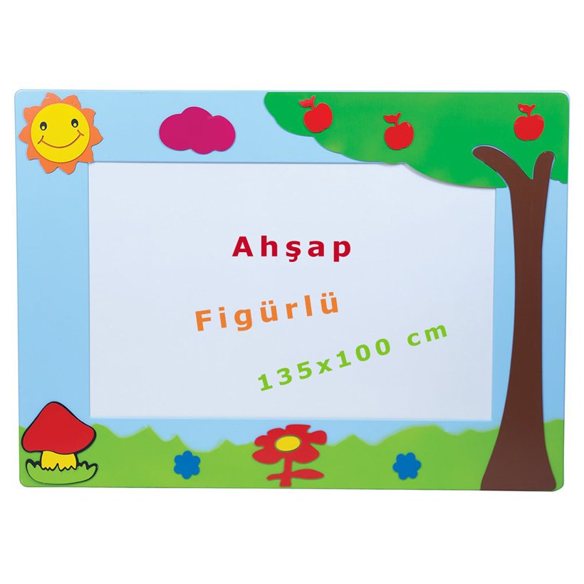 İlkbahar Figürlü 135x100 Yazı Tahtası