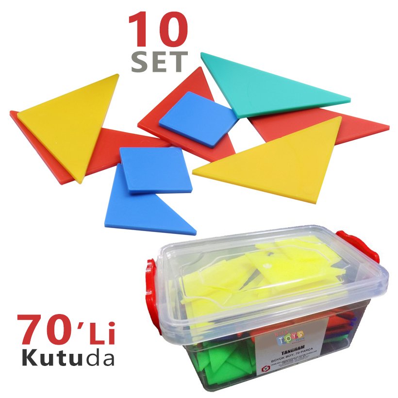 Tangram 70 Parça (Büyük Boy)