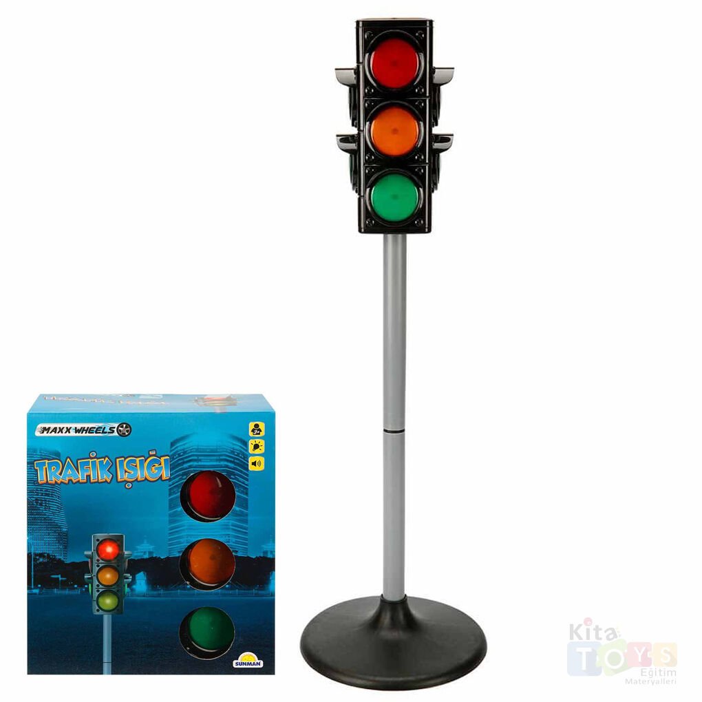 Trafik Işıkları (Lambası) Meslek Oyuncakları Maxx Wheels