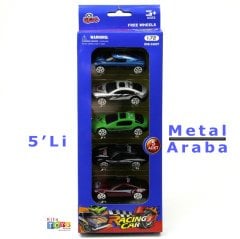 5'Li Metal Araba Seti 1:72 Kod 47-5