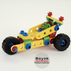 Technico 94 Parça Mühendis Seti (DIY Model) STEM Oyuncak