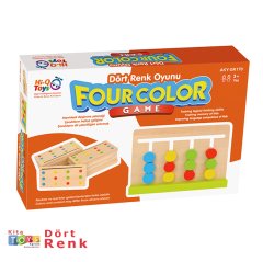 Dört Renk Oyunu-Anaokulu Zeka Geliştirici