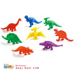 Dinozor Sayı Seti 128- Anaokulu Fen Merkezi