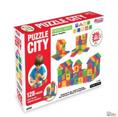 Puzzle City 128 Parça (Eğitici Oyuncak) 03703