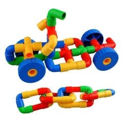 Tekerlekli Borular 72 Parça Lego (Yapı Oyuncakları)