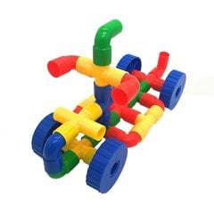 Tekerlekli Borular 72 Parça Lego (Yapı Oyuncakları)