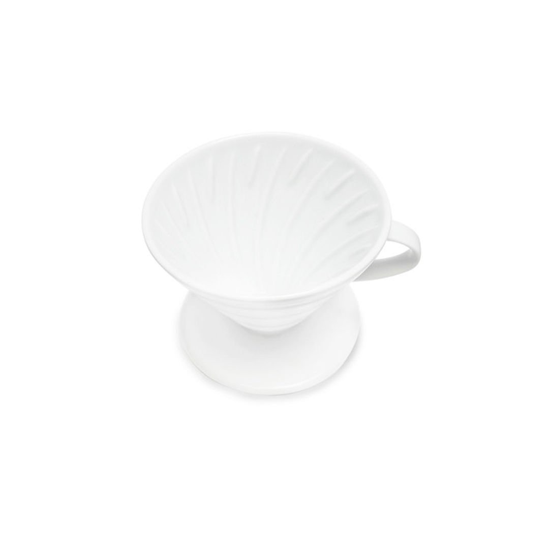Güral Porselen Porselen V60 Filtre Kahve Demleme Fincanı Dripper