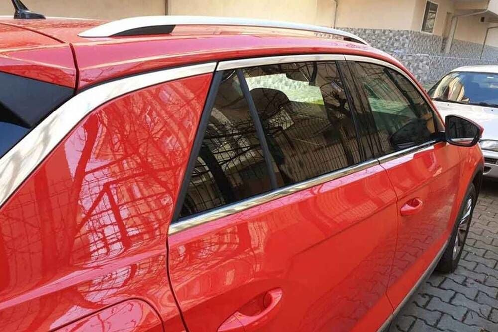 OMSA VW T-Roc Krom Cam Alt Çıtası 2017 ve Sonrası
