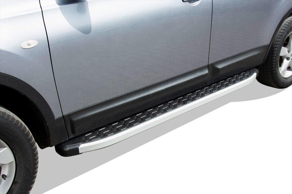 OMSA Nissan Qashqai 2 Blackline Yan Basamak Alüminyum 2010-2014 Arası