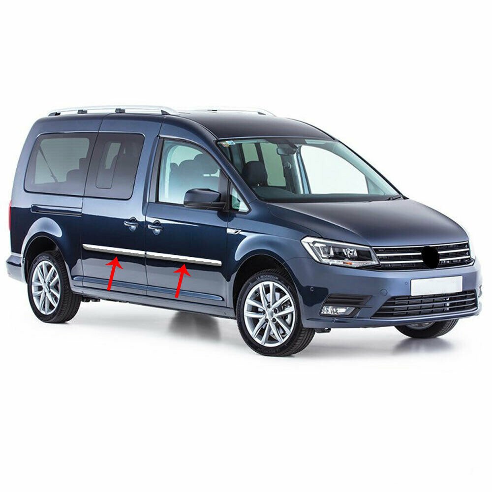 VW Caddy Krom Kapı Çıtası 2015/2020 Arası Paslanmaz Çelik