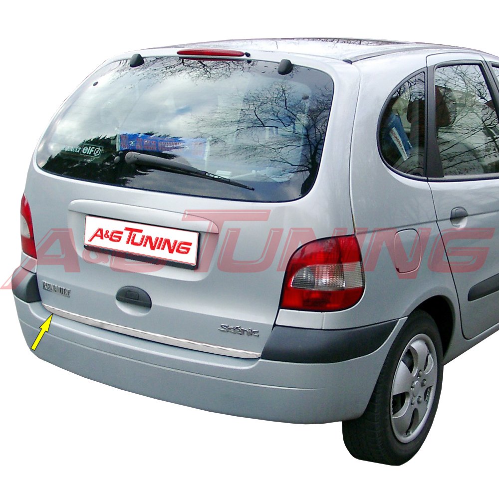 Renault Scenic Krom Bagaj Alt Çıtası Formlu 1996-2003 Arası Paslanmaz Çelik