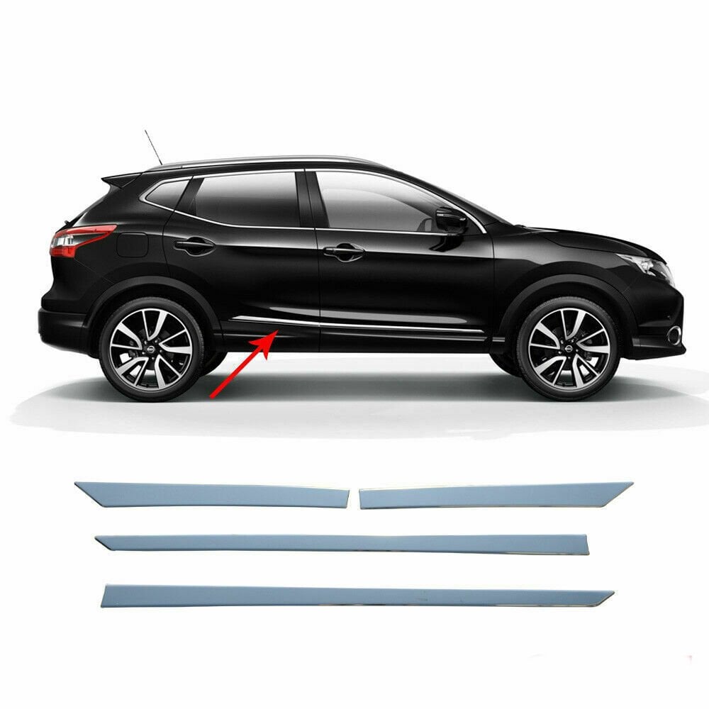 Nissan Qashqai Krom Yan Kapı Çıtası 2014-2021 Arası P.Çelik