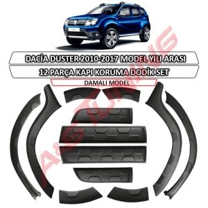 Dacia Duster Dodik Seti Off Road 2010-2017 Arası 12 Parça